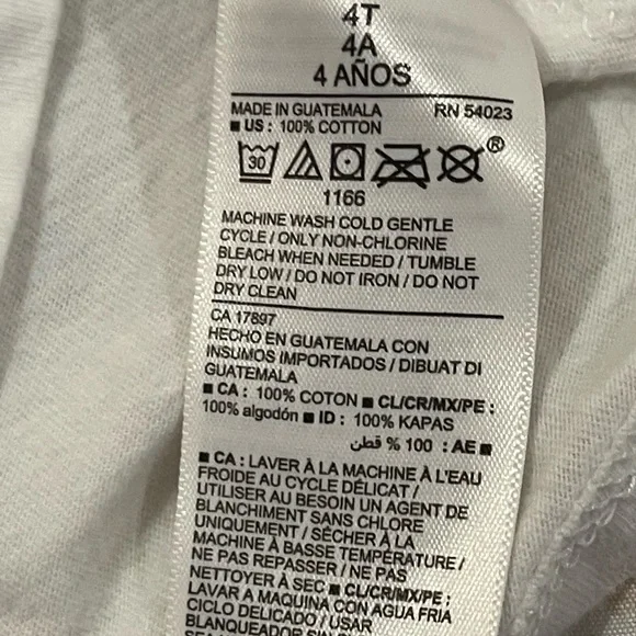 Old Navy Go Green Tee size 4T - Picture 5 of 5